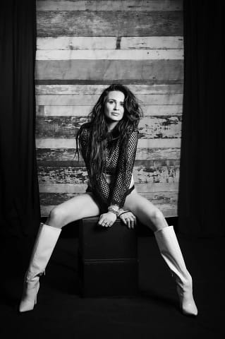 Julia eerste boudoir fotoshoot